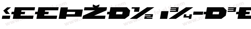 Beekman Square OT W03 Light Regular字体转换